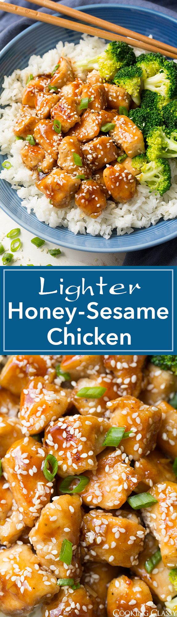 Lighter Honey Sesame Chicken: Healthier Taste Better Than Takeout